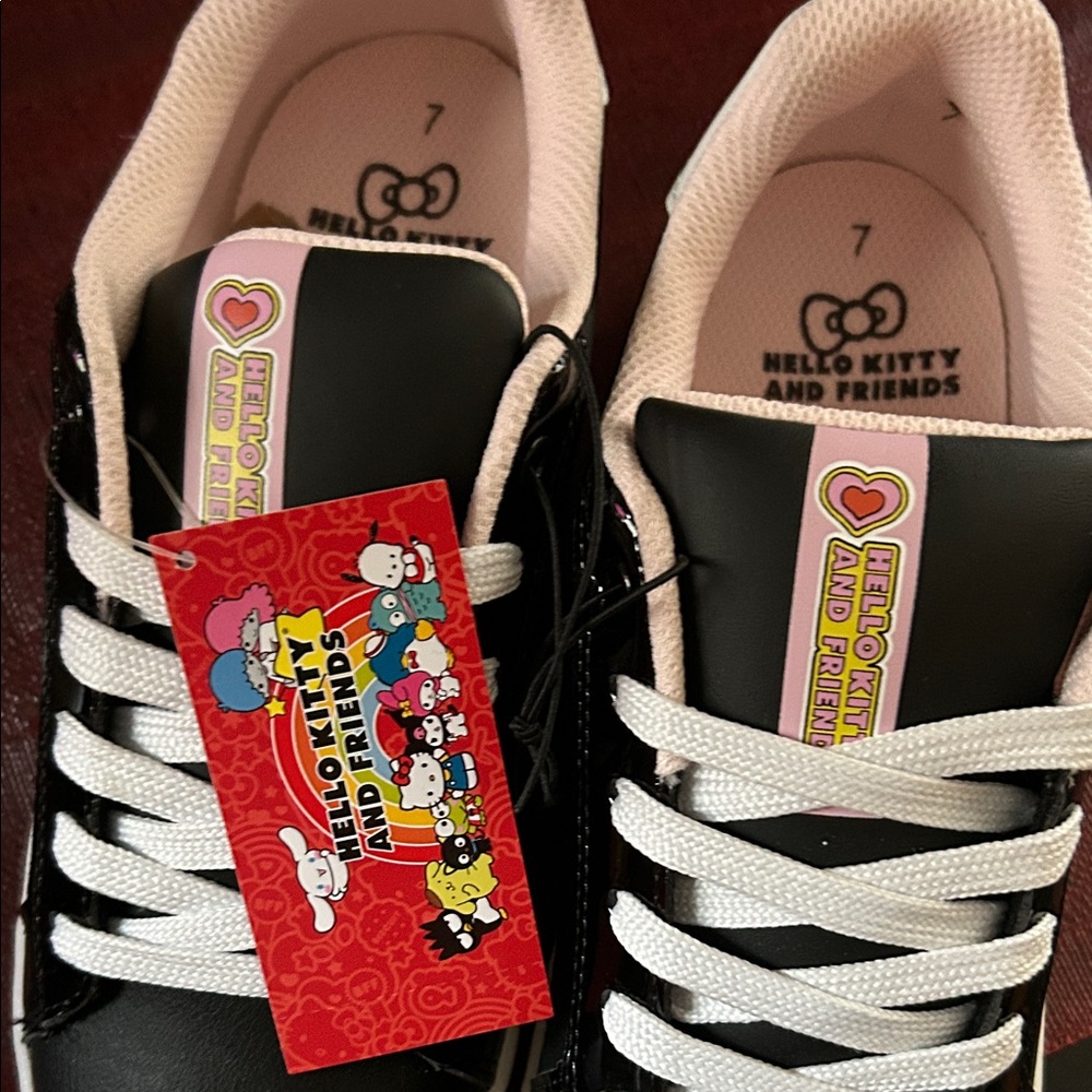 Hello Kitty Black and White Athletic Shoes - Picture 4 of 4